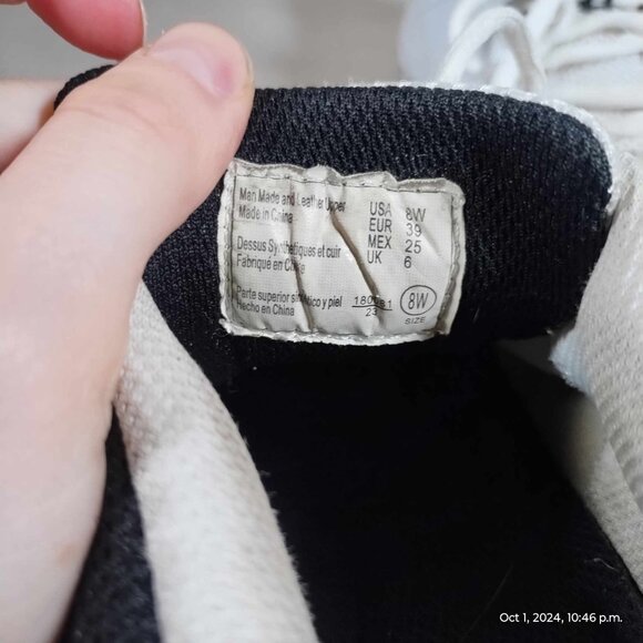 Champion Women's Margaret Black/White Runner Running Lace-Up Shoes Sneaker Sz 8 - Picture 6 of 9